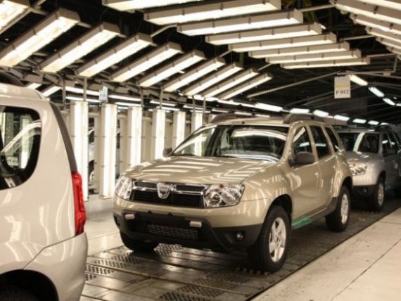 Dacia aniverseaza 4 milioane de masini iesite pe poarta fabricii