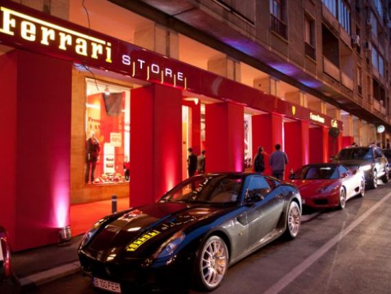 Vezi ce cafenea - restaurant a deschis ieri in Capitala importatorul Ferrari! GALERIE FOTO