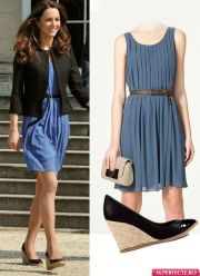 Outfit de vedeta: Kate Middleton, in rochie Zara. Vezi cat te costa sa te imbraci ca ea!