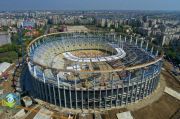 SUPER FOTO! Se monteaza acoperisul retractabil pe National Arena! Vezi ultimele imagini