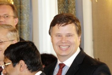 Seful FMI, Jeffrey Franks, cu pantofii rupti la Cotroceni. FOTO si VIDEO