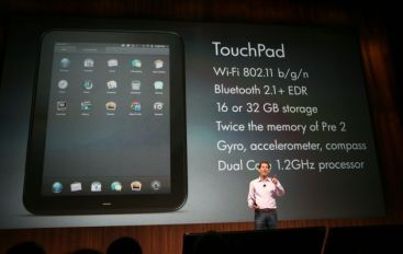 iPad amenintata de TouchPad, noul concept al celor de la HP VIDEO
