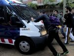 Masurile de austeritate au scos in strada sute de spanioli la Barcelona