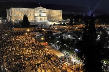 Grecia risca sa ramana pe intuneric la propriu si la figurat. Specialistii Bloomberg vorbesc despre un faliment iminent VIDEO
