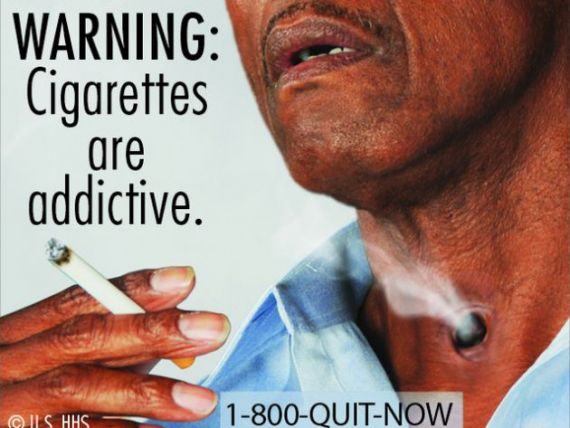 Cum spera SUA sa descurajeze fumatul. Vedeti aici imaginile socante contra - tigari. GALERIE FOTO