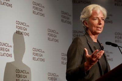 Oficiali europeni: Sefa FMI, Christine Lagarde, ataca sanatatea bancilor