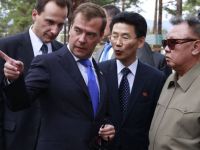
	Cand Medvedev ia masa cu Kim Jong Il. Culisele intalnirii dintre presedintele Rusiei si cel al Coreei de Nord

