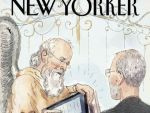 iGod in stil Apple. Cu iPad-ul la portile Raiului, asa va arata coperta publicatiei The New Yorker FOTO