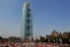 
	Cea mai absurda constructie de 350 de milioane de euro. Un turn de 328 de metri ridicat intr-un sat cu 2.000 de fermieri
