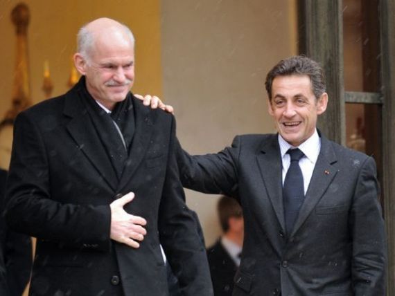 Sarkozy, furios pe referendumul lui Papandreou: Grecia sa-si respecte intelegerile!