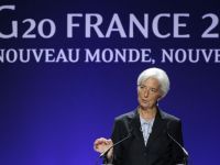 
	Christine Lagarde avertizeaza asupra riscului unei &quot;spirale de instabilitate financiara&quot;
