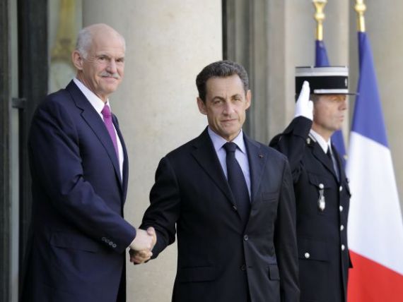 Gafe la nivel inalt. Sarkozy i-ar fi spus lui Obama ca premierul grec Papandreou este nebun si depresiv
