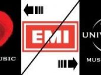 
	Citigroup imparte casa de discuri EMI intre Universal Music Group si Sony Music Entertainment. Valoarea totala a tranzactiei: 4,1 miliarde de dolari
