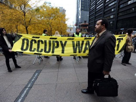 Shut Down Wall Street! Protestatarii pregatesc o manifestatie de amploare pe cea mai bogata strada a lumii