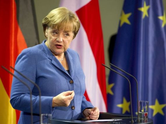 Merkel promite ca va apara moneda euro, pe care o considera mai puternica decat fosta marca germana
