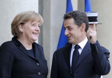 Acordul dintre Merkel si Sarkozy, interpretat de Financial Times: Germania - Franta 1-0 VIDEO