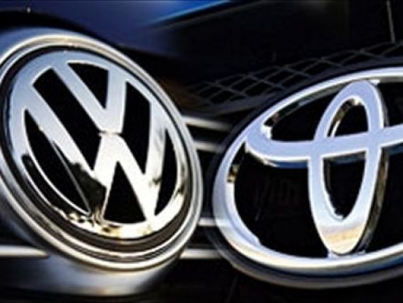 Zeii auto au comunicat cifrele pe ultimul an. Toyota si Volkswagen, departajate de 250.000 de masini