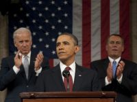 
	&quot;Statele Unite sunt tot mai puternice&quot;, afirma presedintele american. Obama promite sa combata pirateria chineza si sa impiedice politicile care au dus la actuala criza globala
