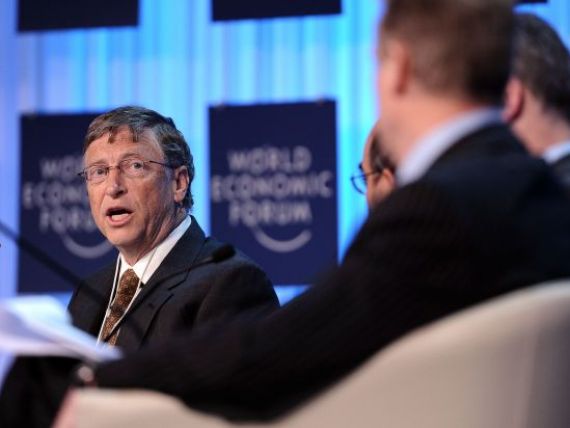 Miliardarul care a anuntat la Davos ca doneaza 750 mil. dolari pentru combaterea SIDA, tuberculozei si malariei