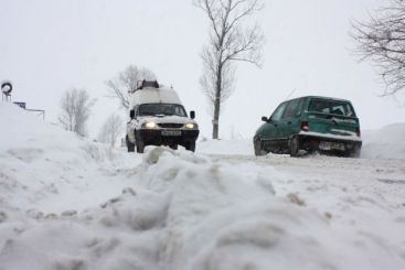 Romania, sub zapada. Cod portocaliu de lapovita si ninsoare pentru sudul si sud-estul tarii VIDEO