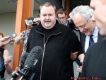 Dotcom, fondatorul Megaupload, a fost eliberat