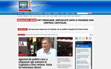 Portalul www.stirileprotv.ro a fost, in februarie, cel mai accesat site din Romania VIDEO