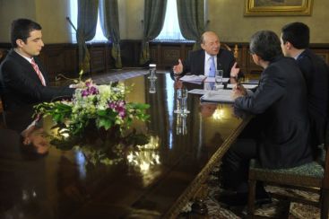 Traian Basescu: De unde si pana unde ne punem mainile in cap ca vine recesiunea peste noi? Nu vine nicio nenorocire VIDEO