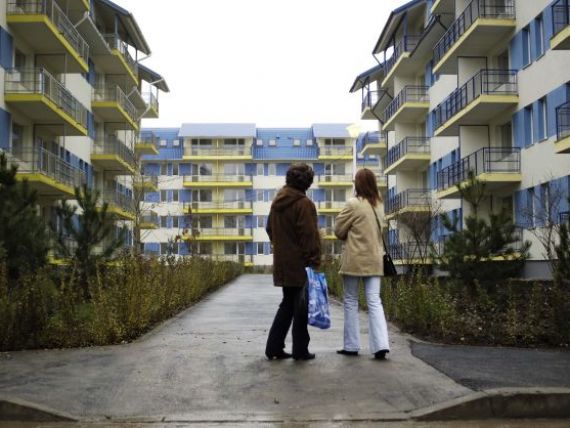 Preturile apartamentelor au scazut cu 3,8% fata de anul trecut. Un metru patrat costa, in medie, 1.000 de euro