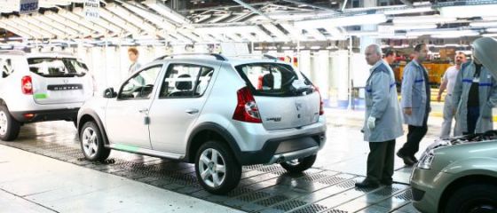 Inmatricularile Dacia in Franta au scazut cu 57%, in martie, si cu 31,5%, in primul trimestru, fata de anul trecut
