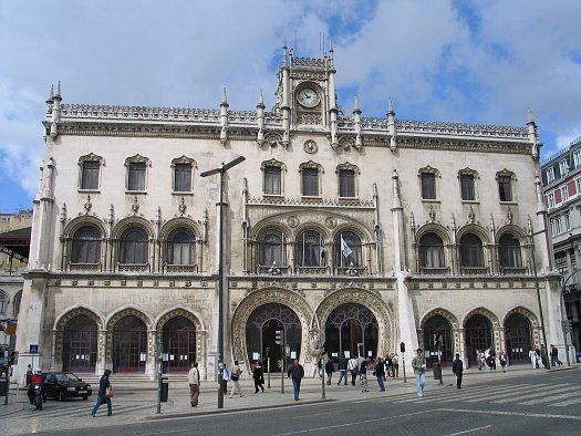 Gara Rossio din Lisabona, Portugalia