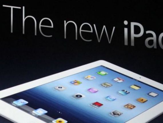 Dupa doar doua luni de la lansare, Apple schimba denumirea noului iPad
