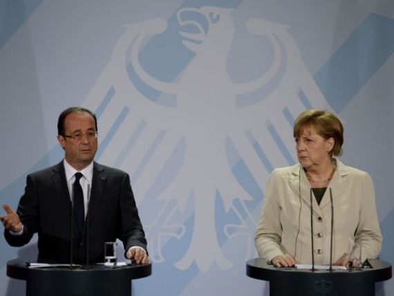Hollande face primul pas in razboiul cu Merkel: Franta nu va ratifica pactul fiscal al UE in forma actuala