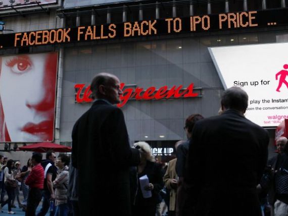 Listare cu scandal. Facebook, Morgan Stanley si Nasdaq, anchetate dupa ce investitorii au pierdut pana la 31% din banii investiti in actiuni