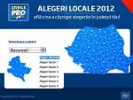 Stirileprotv.ro a lansat aplicatia Alegeri locale 2012. Rezultatele votului, afisate in timp real pe site, mobil si tableta