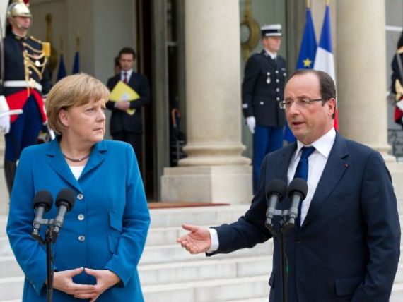 Mitul cuplului franco-german, distrus de presedintele francez. Hollande nu gaseste chimia pe care Merkel a avut-o cu predecesorul sau