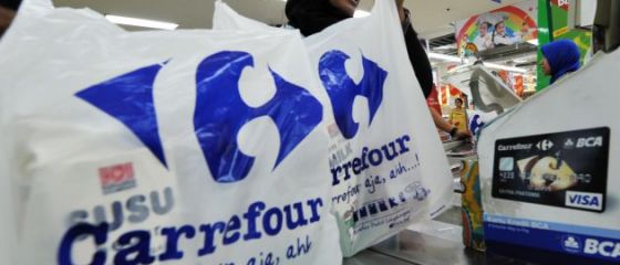 Vanzarile Carrefour isi continua scaderea in Europa, inclusiv in Romania. Francezii fac mai multi bani in Asia si America Latina