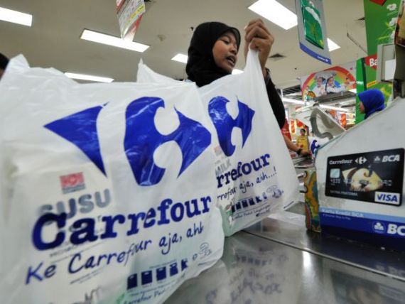 Vanzarile Carrefour isi continua scaderea in Europa, inclusiv in Romania. Francezii fac mai multi bani in Asia si America Latina