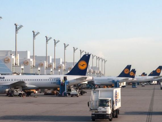 Lufthansa, cel mai mare operator aerian din Germania, a intrat in greva pentru a doua oara de la inceputul crizei
