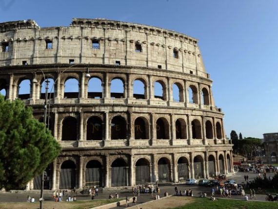 Cele mai vizitate obiective turistice din Roma, Colosseumul si Forumul Roman, au fost inchise