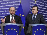 
	Vizita de gradul zero. Presedintele CE si cel al Parlamentului European vin la Bucuresti pentru a discuta soarta fondurilor UE
