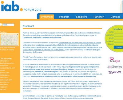 Viitorul in reclama online. Unii dintre cei mai creativi oameni din publicitate la nivel mondial vin la IAB Forum Romania 2012