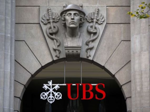 UBS, cea mai mare banca elvetiana, ar putea concedia 10.000 de angajati
