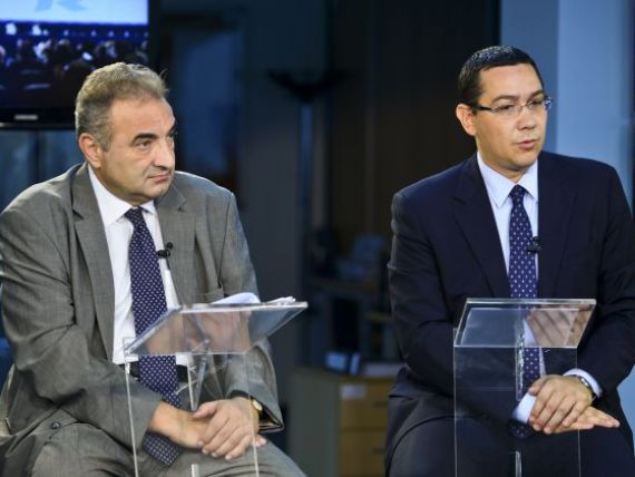Ponta il lasa pe ministrul Finantelor la carma Guvernului, in timpul campaniei electorale