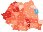 Cum arata astazi Romania. Cea mai noua harta demografica