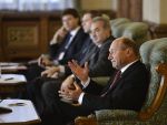 Basescu catre delegatia FMI: Cand ati venit in vara, eu eram in vacanta, la garaj