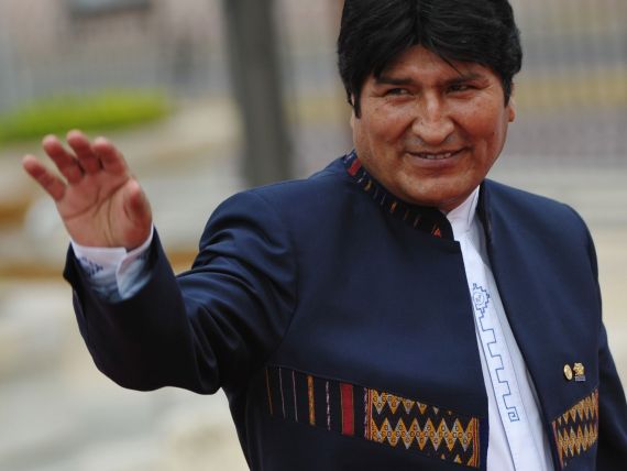 Presedintele Boliviei si-a triplat averea de cand a venit la putere