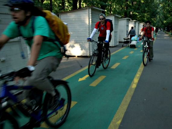 Pistele de biciclete din Bucuresti, declarate ilegale. 24 de milioane de lei, cheltuite degeaba