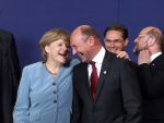 Negocieri dure la Bruxelles pe bugetul european. Merkel, sceptica in privinta unui acord. Basescu, mai optimist