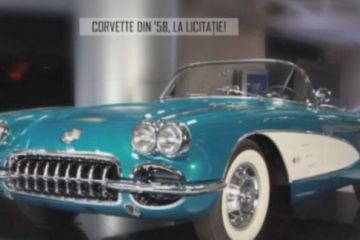Povestea celui mai valoros Corvette din toate timpurile. Seful General Motors il vinde . VIDEO