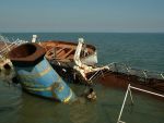 O nava de transport cu 12 persoane la bord s-a scufundat in Marea Neagra